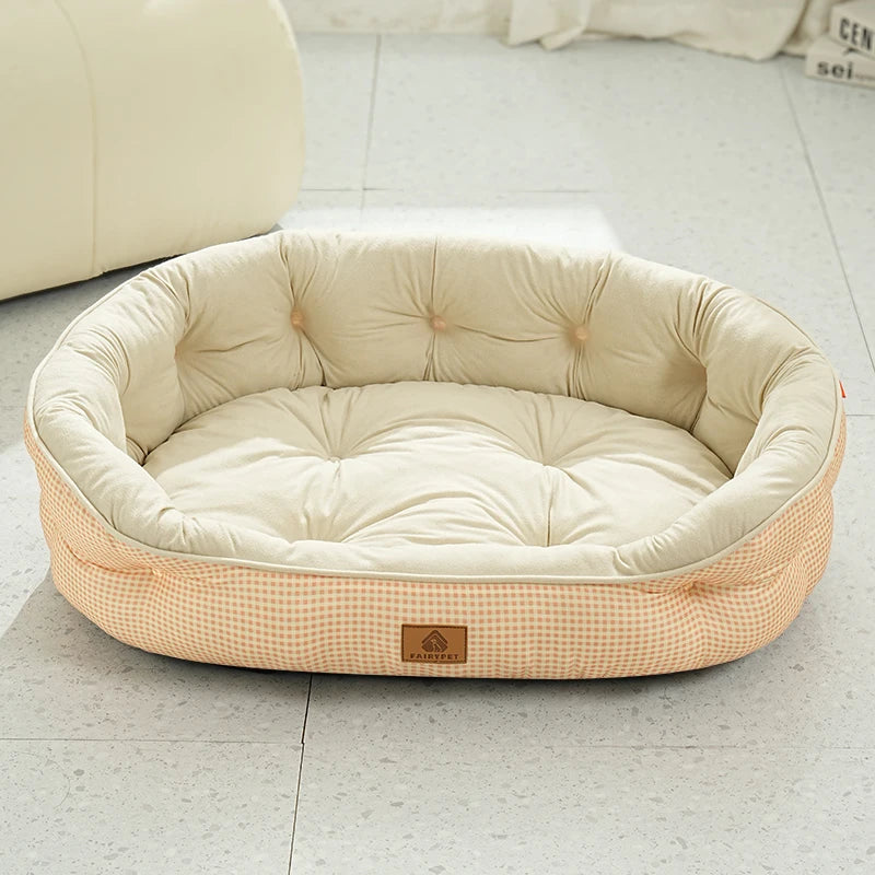 Winter Dog Bed Imitation Cotton Velvet Dogs Mat Beds Fluffy Soft High Rebound Pet Bed For Pet Dog