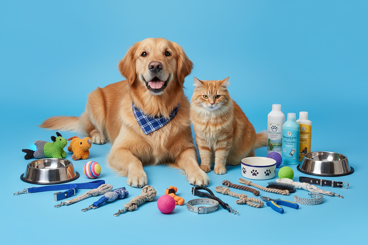 with pet supplier accesoris